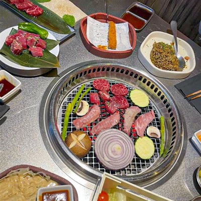 Located in Spanish Japanese and Korean grill