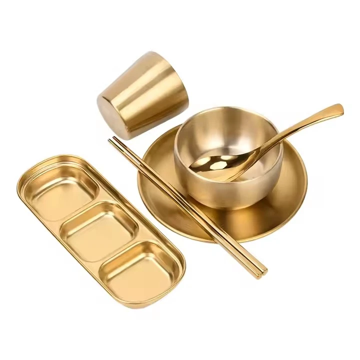 Korean Stainless Steel Tableware